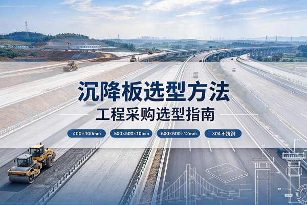 五台沉降板选择方法