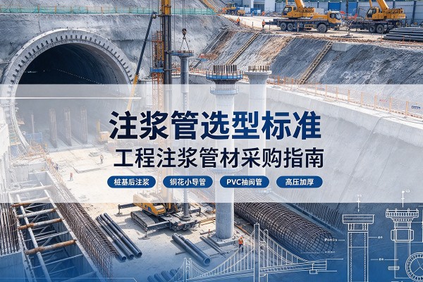 五台注浆管选型标准