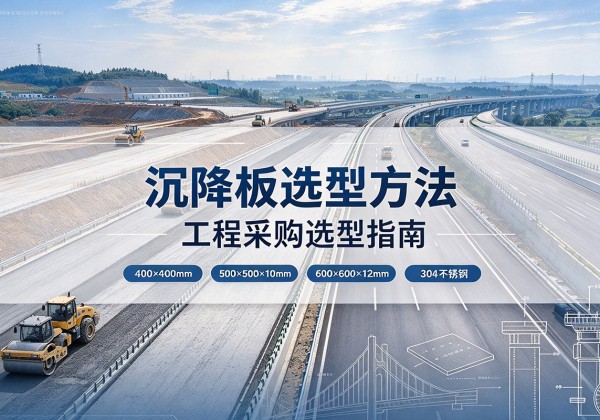 五台沉降板选择方法